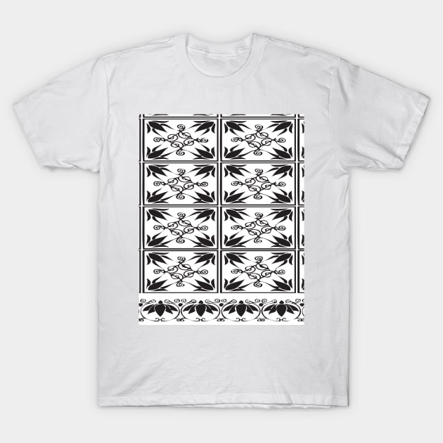 Black and White Abstract Art T-Shirt by BruceALMIGHTY Baker